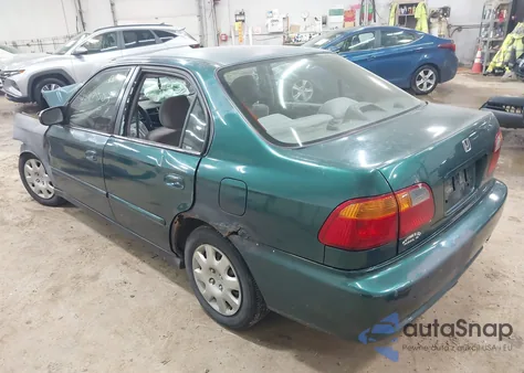 2000 Honda Civic Value Package from USA, damaged, VIN 2HGEJ6616YH511551